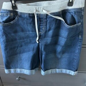 Justice Blue Denim Kids Shorts